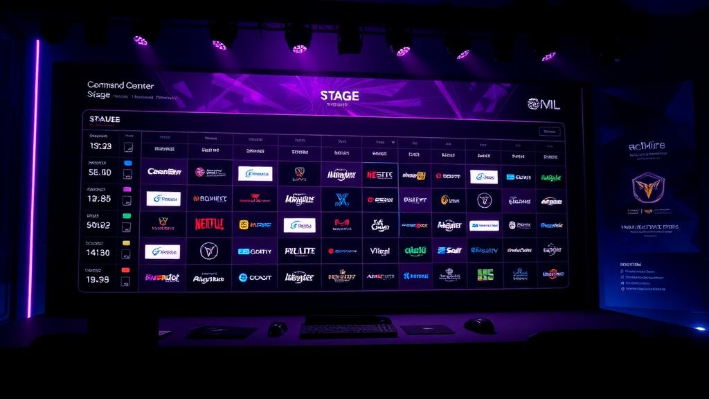Virtual Gaming World Event OS